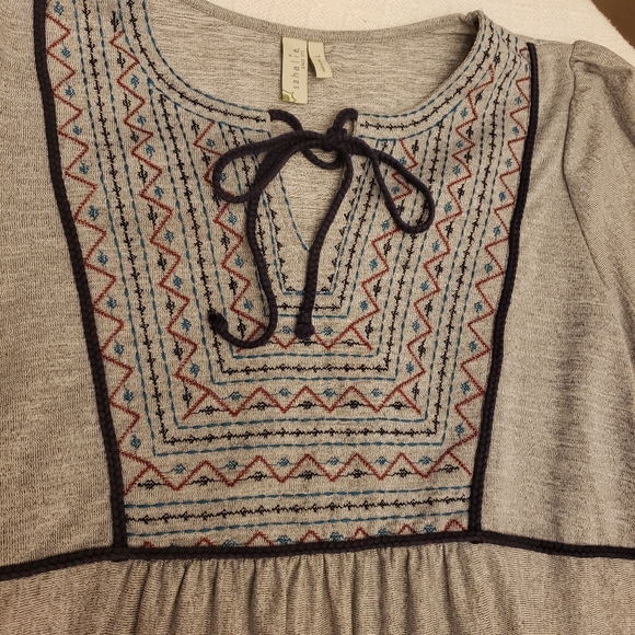 Sahalie Sweater Dress Tunic Size L GUC - Picture 5 of 5